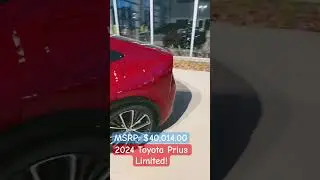 2024 Toyota Prius Limited AWD - Supersonic Red!