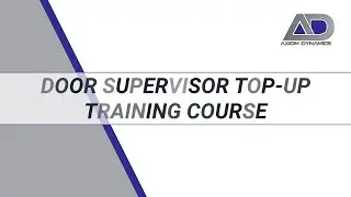 Door Supervisor SIA Licence-linked Top-up Training