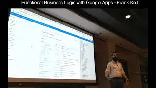 React's State Hook and Functional Business Logic with Google Apps - Chicago Javascript