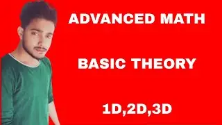Advanced Math Basic Theory 1D 2D 3 D  #Geometry #tomarmaths #amitsinghtomarmathematics