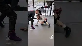 Misdirection low single! #wrestling #coaching #technique #drill #grappling #bjj #coach #wrestler