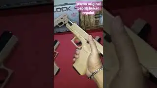Glock 18 Q1 Spring Tan Color #toygun #airsoft #toys #tiktok #airsoftgunspring