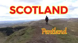 MY ADVENTURE IN SCOTLAND: PENTLAND HILLS WALK (ru subtitles)