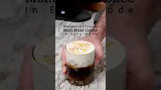 Melbourne&rsquo;s Famous Mont Blanc Coffee Recipe - Easy Version #coldbrew #icedcoffee #coffeerecipe