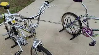 1991 and 1994 Custom built Dyno Slammer BMX bikes