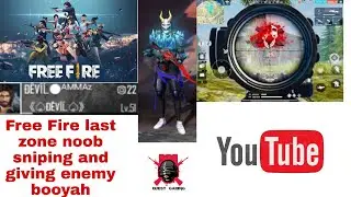Free Fire last zone noob sniping || #freefire #questgaming
