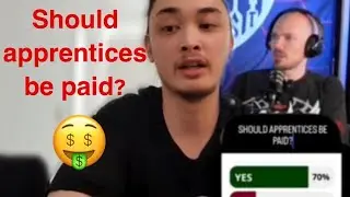 Should a tattoo apprentice get paid?