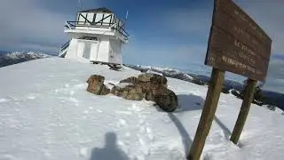 Anthony  Peak, 2.9.2121 Summit to Wells Cabin