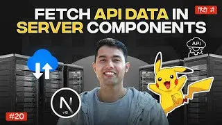 #20: Data Fetching with React Server Components🔥Build a Fun API App in Next.js