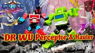 DR. WU Extreme Warfare Microscope & Grapple Hook. (AKA Perceptor & Hauler) Really Small Bots!