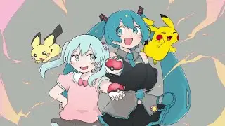 【Iyowa ft. Hatsune Miku】Electric Forecast (Sparking Remix) (電気予報) - English Subtitles