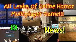 All Leaks Of Online Horror Multiplayer Game Revealed By Keplerians | Online Horror  Multiplayer Game