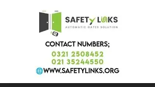 Automatic Gates Solution by Safety Links 03212508451 #automaticgates #remotegate #gatesautomation