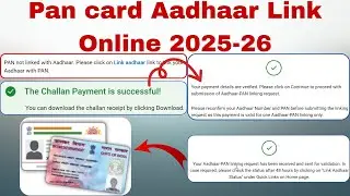 PAN AADHAAR LINK ONLINE 2025-26 | Pan Card Aadhar Card Se Link Kaise Kare | Pan Card Link