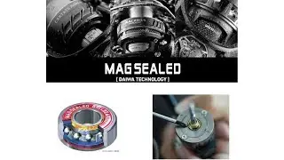 Daiwa Mag Sealed - герметизация подвижных деталей