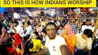 Shocking!! See How Indians 🇮🇳 Worship River Ganga (varanasi)