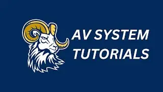 Classroom AV Tutorial: Lumens Document Camera