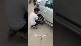 Car Wheel Cover diy fitting #shorts #cars #caraccessories #cargadgets #diy #wheelcover