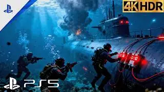Destroy the Russian Submarine in New York | Call of Duty (4K60FPS Ultra-Realistic)