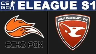 Echo Fox vs mousesports [Map 1 BO1] ELEAGUE Season 1