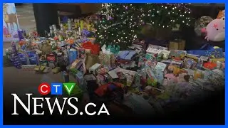 Local school makes big donation to Toy Mountain drive