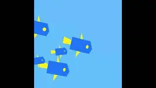 2D Fish Animation