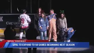 SPHL to expand to 58 games beginning next season