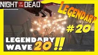 Legendary Wave 20 !! ▶️Legendary Wave #20 | Night of the Dead Gameplay | Tower Defense Traps