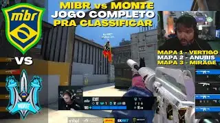 MIBR x MONTE - JOGO COMPLETO (Todos os Mapas) ESL Pro League Season 18