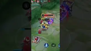 #mobilelegends 1 v 1 #gatotkaca  vs #deamonboy #lowhpkill 0.11%