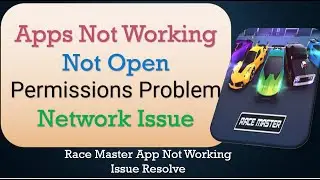 How to Fix Race Master App Not Working | Not Open