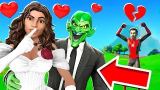 La COPINE de SPIDER-MAN se MARIE avec LE BOUFFON VERT ! Spider-man va MOURIR ! (Fortnite Chapitre 3)