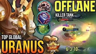 URANUS BEST BUILD 2022 | TOP GLOBAL URANUS GAMEPLAY | MOBILE LEGENDS✓