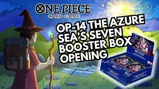 One Piece Card Game - OP-14 The Azure Sea's Seven Booster Box Opening