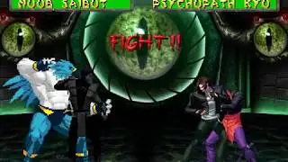 (M.U.G.E.N Simul) Noob Saibot UMK3 & Piplup's 7th Evolution VS Psykyopath & Troubleman