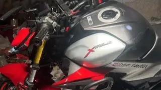 Hyper_rider001 is live xtreme 125r crash video🥺😭|xtreme 125r full lose hyper rider accident video