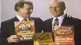 Nabisco Shredded Wheat (1989) featuring the Smothers Brothers Ad Cereal Commercial