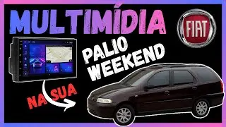 INSTALA&Ccedil;&Atilde;O MULTIMIDIA FIAT PALIO WEEKEND