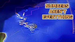 Line War - Ocean Tactics - Imphenzia Vs Hawk - Ocean Map (Seed = 43164)