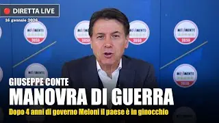 Giuseppe Conte: Tre anni di Meloni, nulla per cittadini e lavoratori