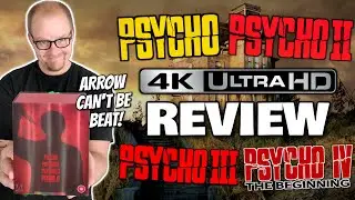 Psycho 4-Film (1960-1990) Arrow Video 4K Collection UNBOXING And Review - ARROW Can Not Be BEAT!