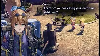 Star Ocean 2 Remake - Thirsty Precis hugs Claude romantically | Private Action