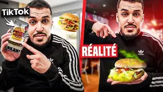 JE TESTE LES RESTOS DE TIKTOK ! UNE GROSSE DOUILLE !?