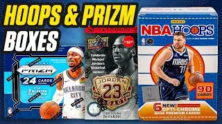 2024 NBA Hoops vs Prizm Basketball Card Box Battle! 🔥 Pack Opening & Comparison
