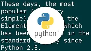 Creating a simple XML file using python