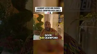 LEGENDARY Actor Ving Rhames Picks Crawford OVER Canelo 😳🎥🥊 #vingrhames #canelo #crawford #boxing