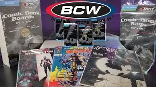 BCW 200 Resealable Current Size Comic Bags & Backer Boards Review