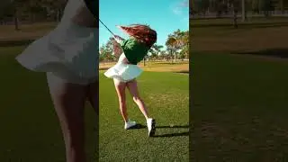 What color was the ball? - #golfskirt #golf #golfswing