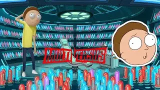 JUGANDO CON VARIAS SKINS DE MORTY EN MULTIVERSUS