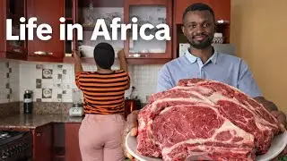 Life in Africa| Harvesting, Cooking & Cleaning Our Dream Home #asrm 